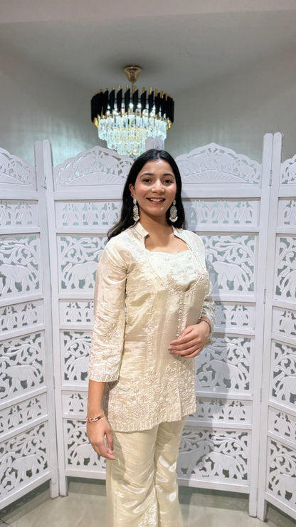 Three piece indowestern