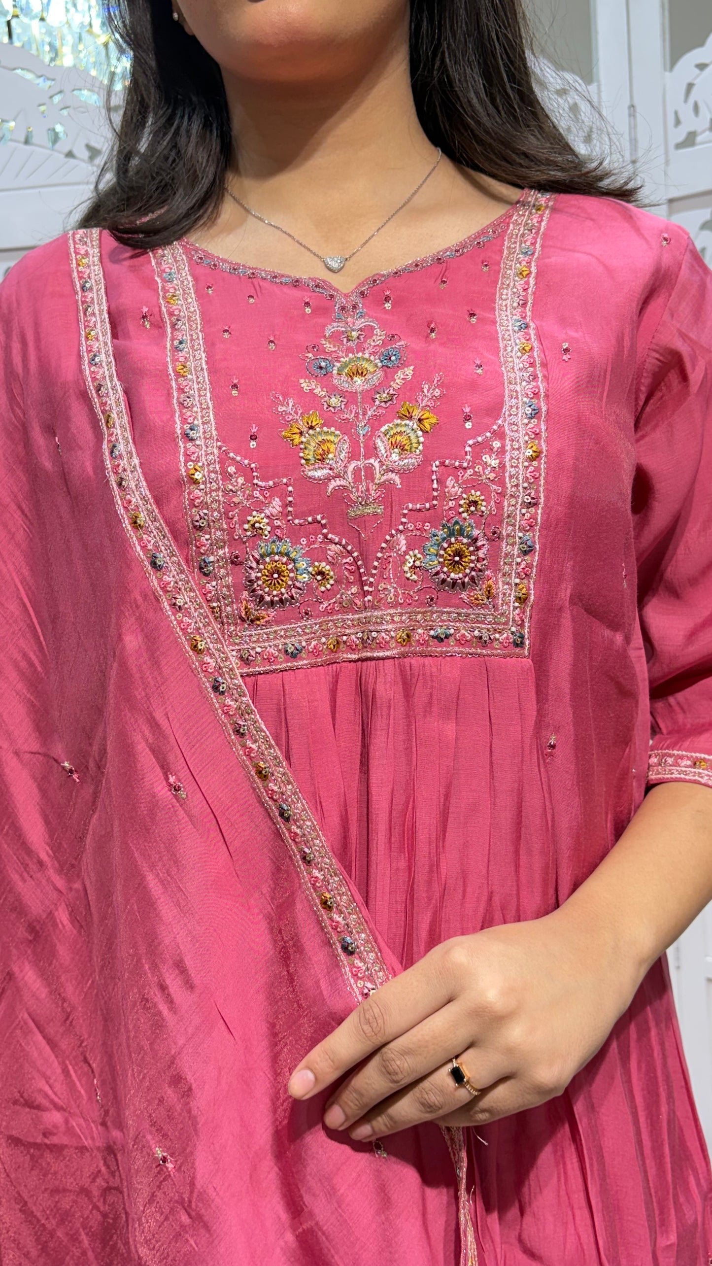 Three piece kurti set