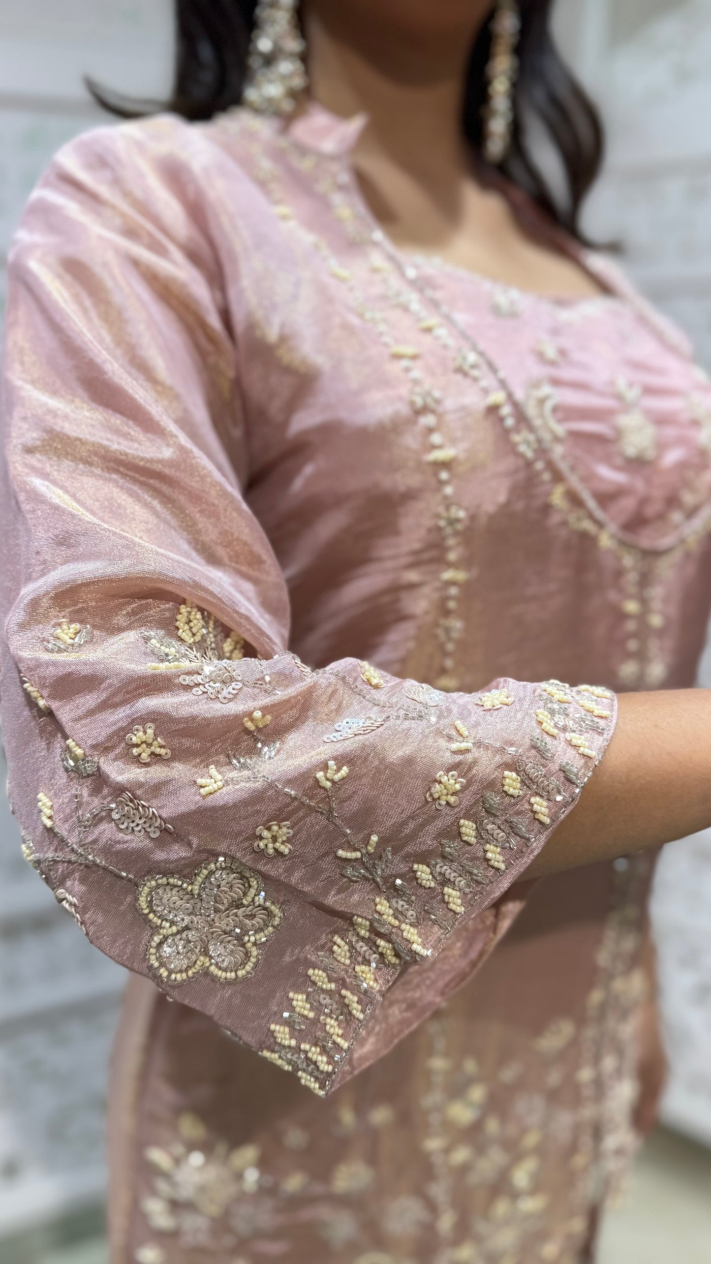 Two piece indowestern