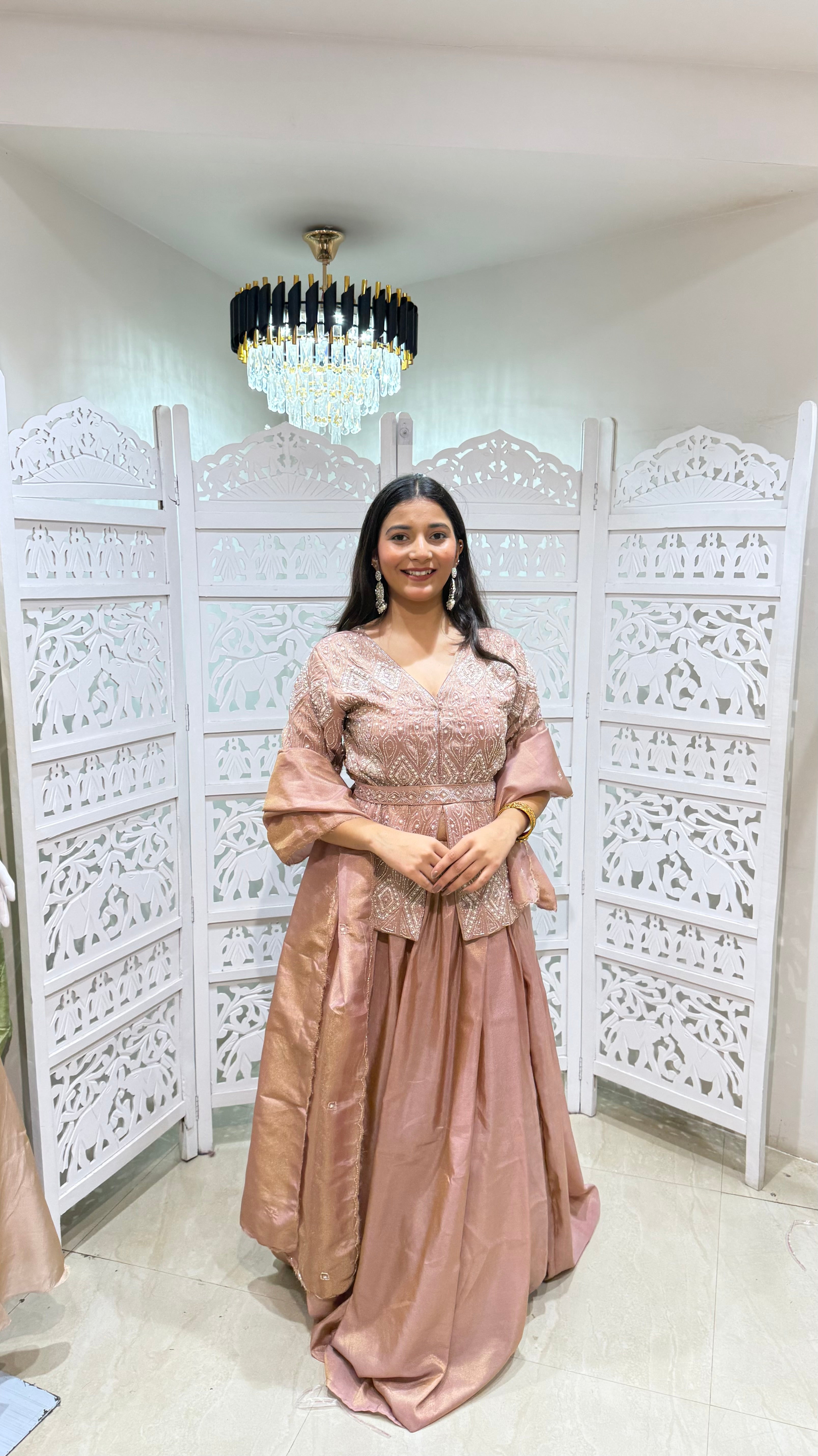 Three piece Indowestern