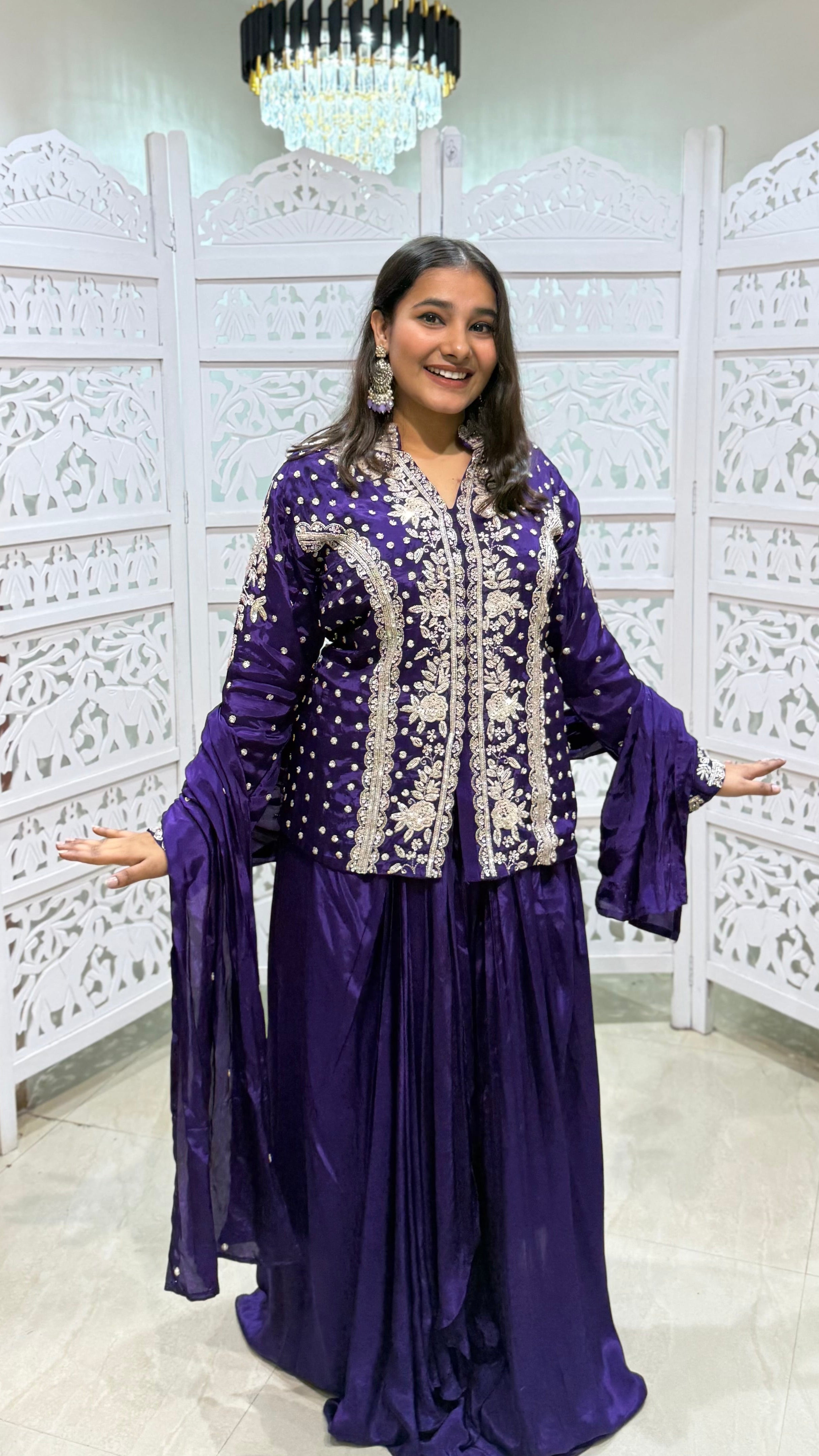 Paplon skirt duppata