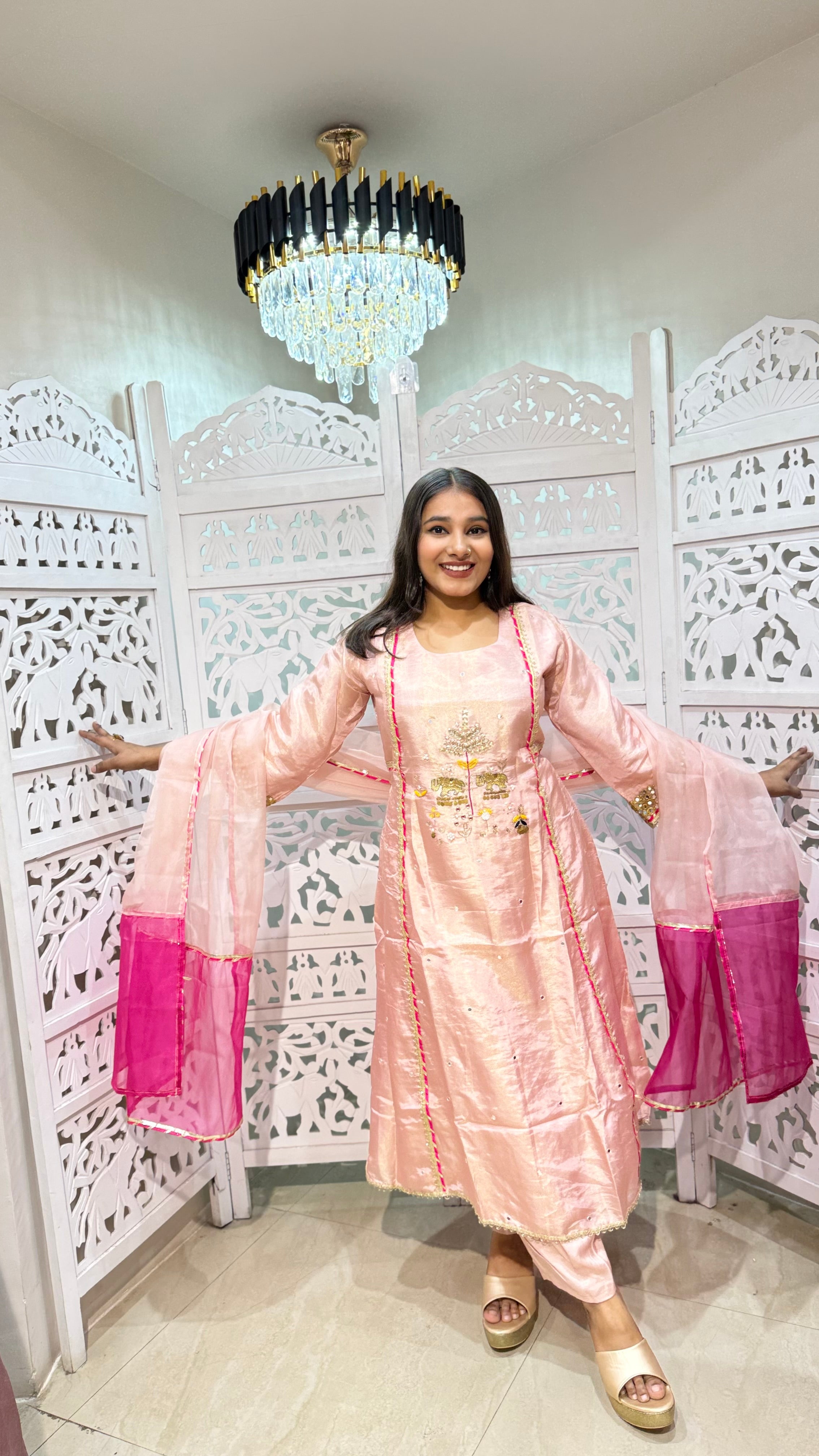 Three piece kurti set