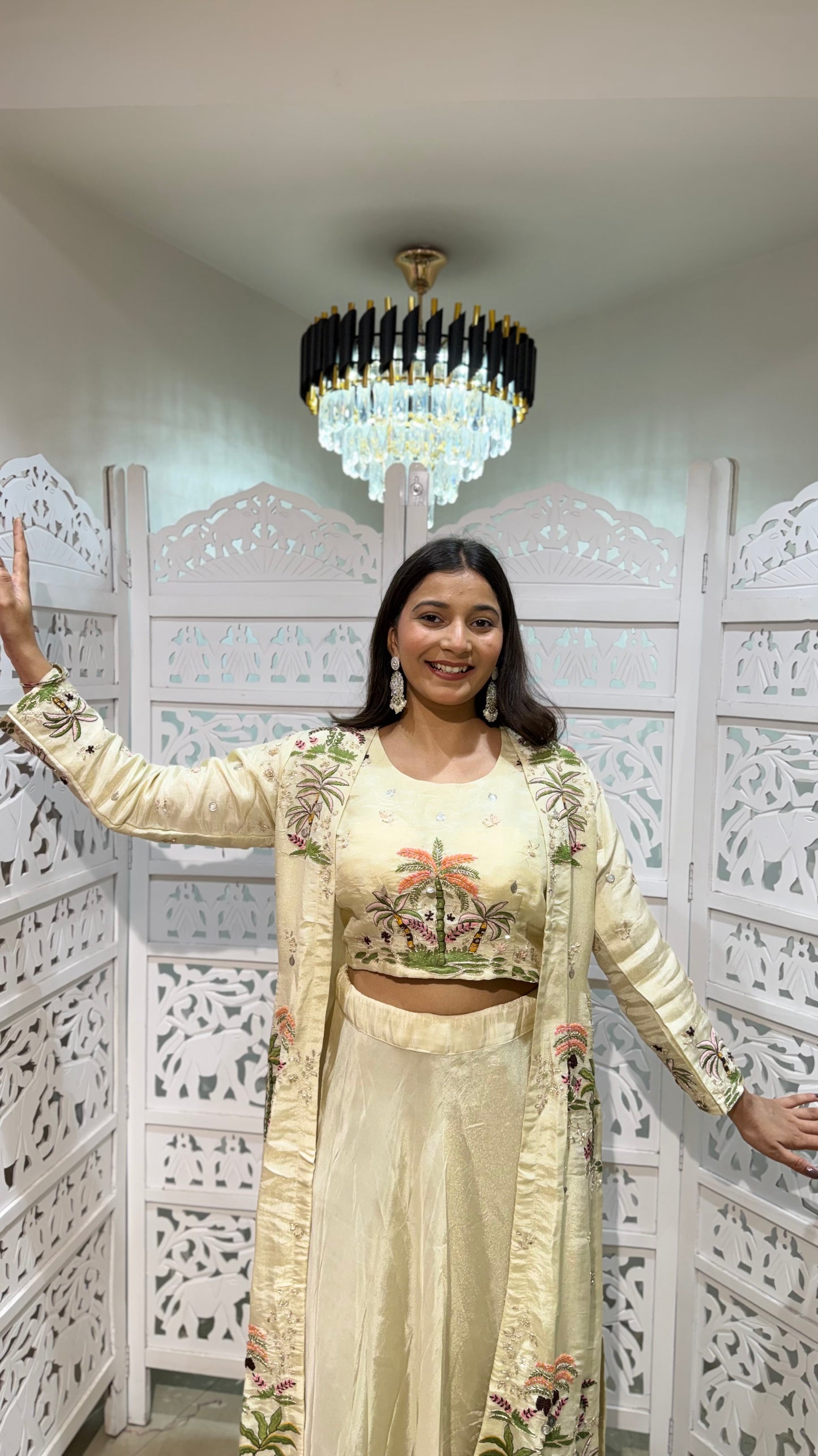 Three piece Indowestern