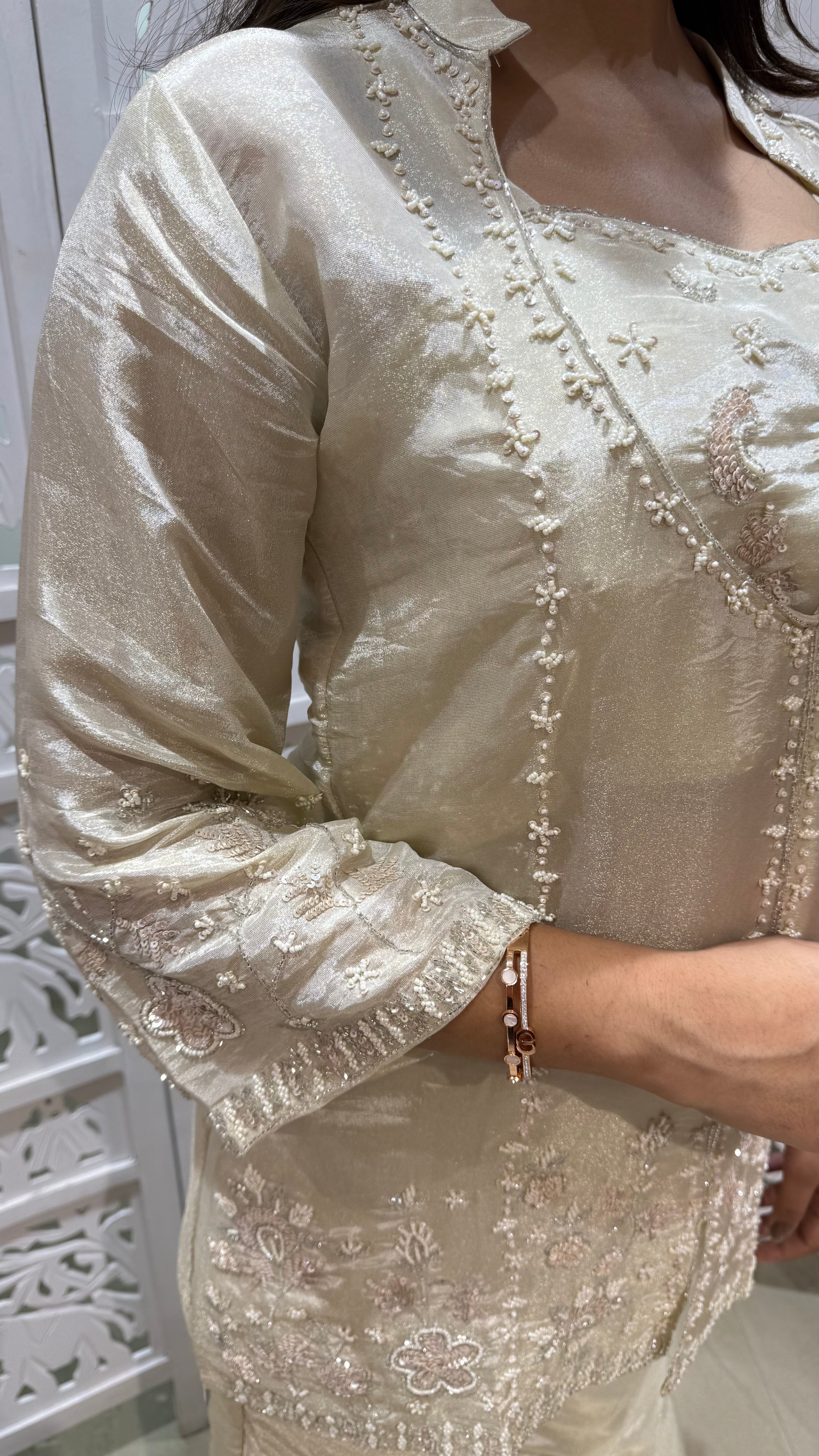 Three piece indowestern