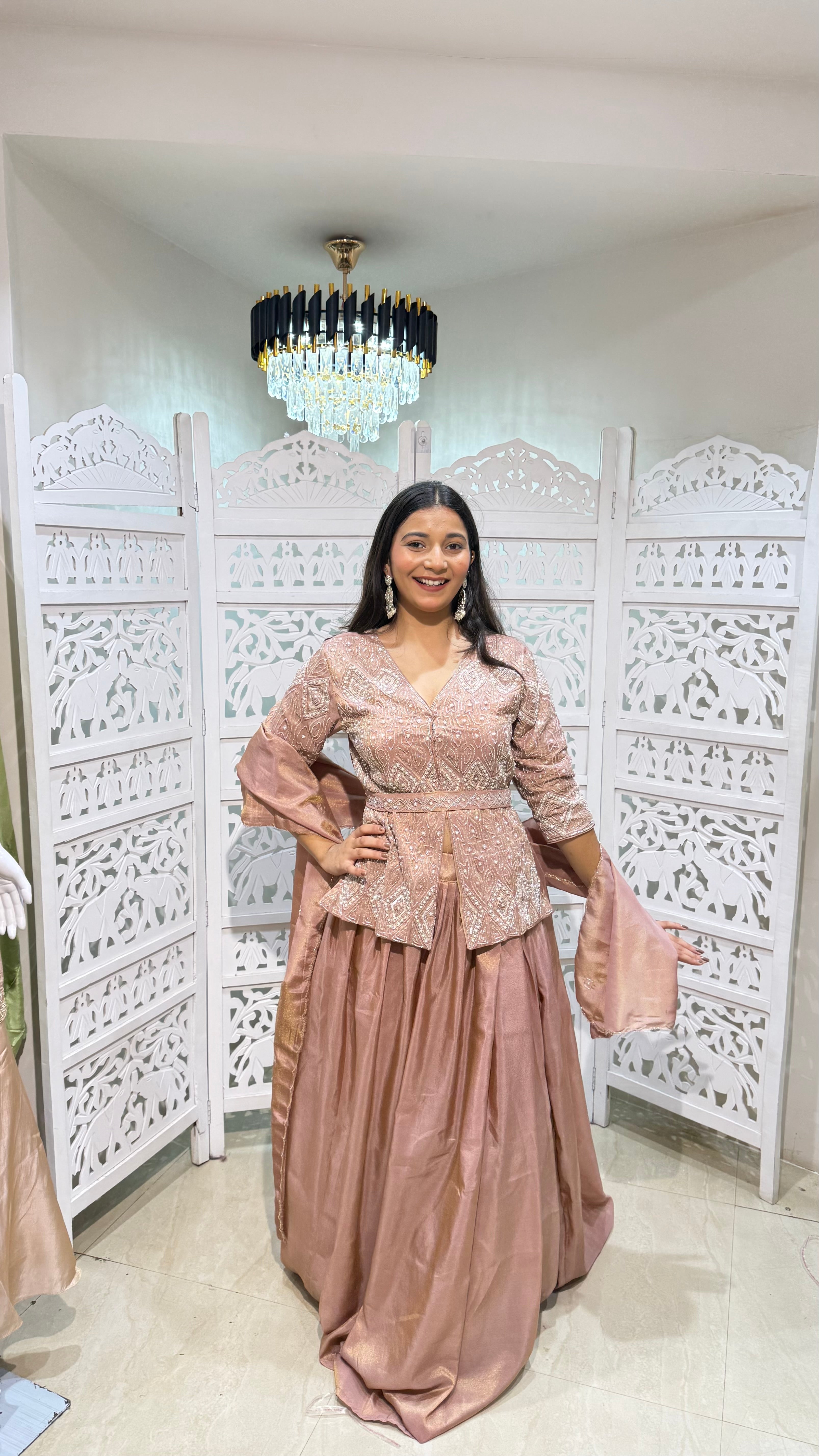 Three piece Indowestern