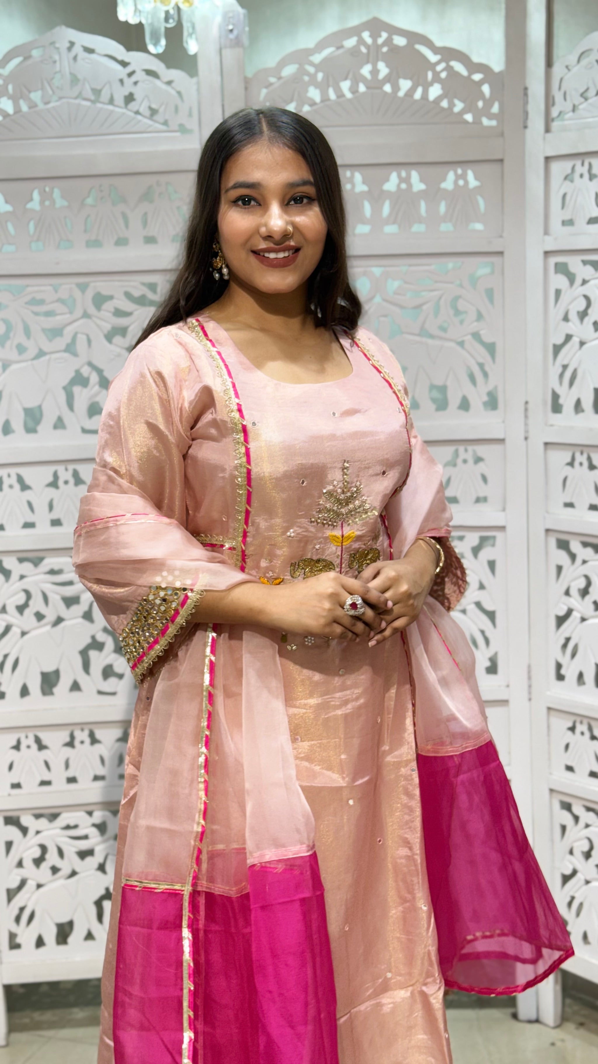 Three piece kurti set