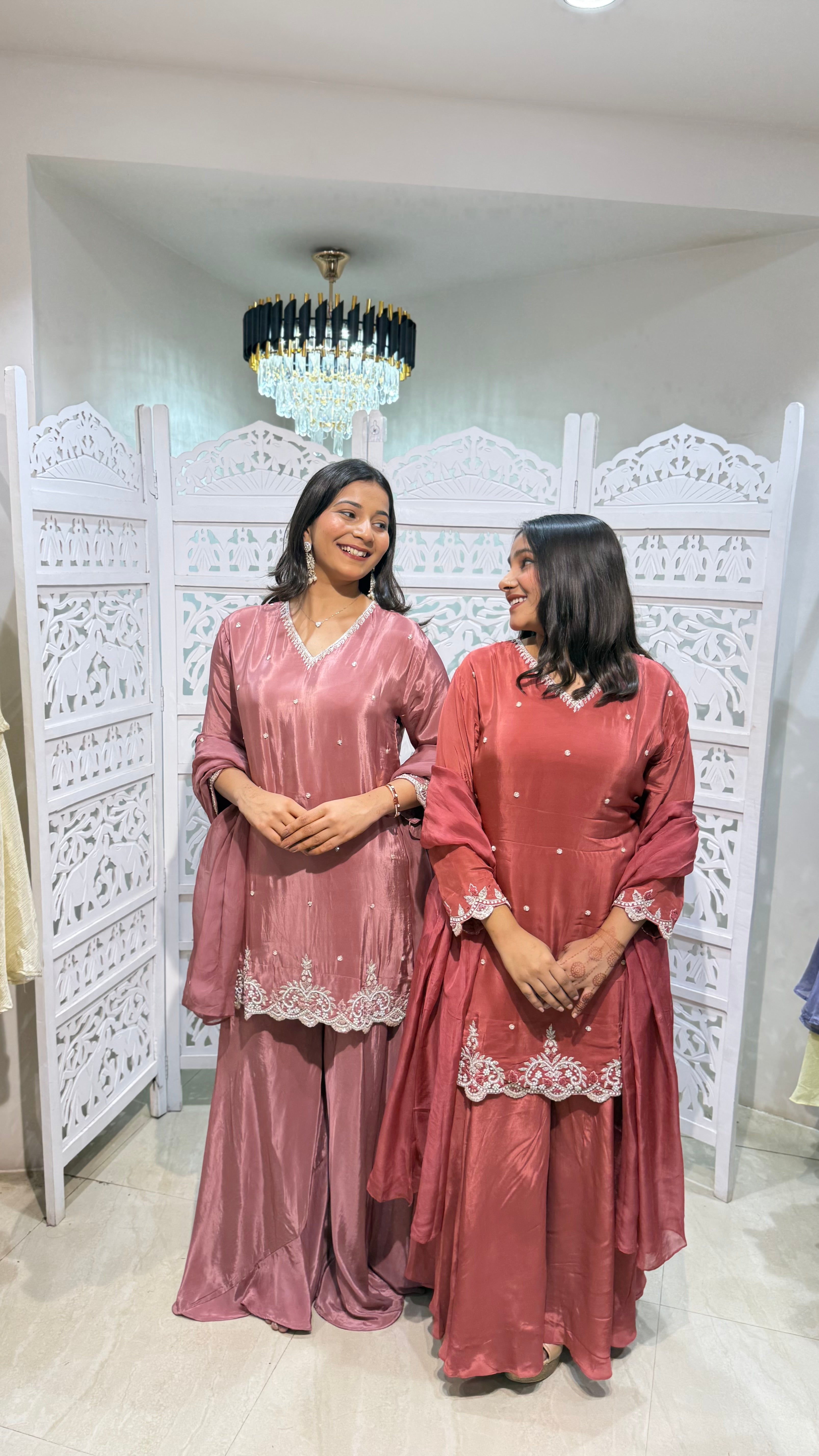 Three piece indowestern