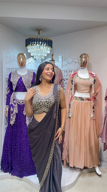 Drape saree