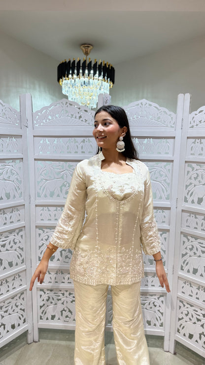 Three piece indowestern