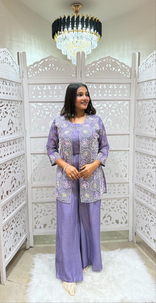 Three piece indowestern Motiwork