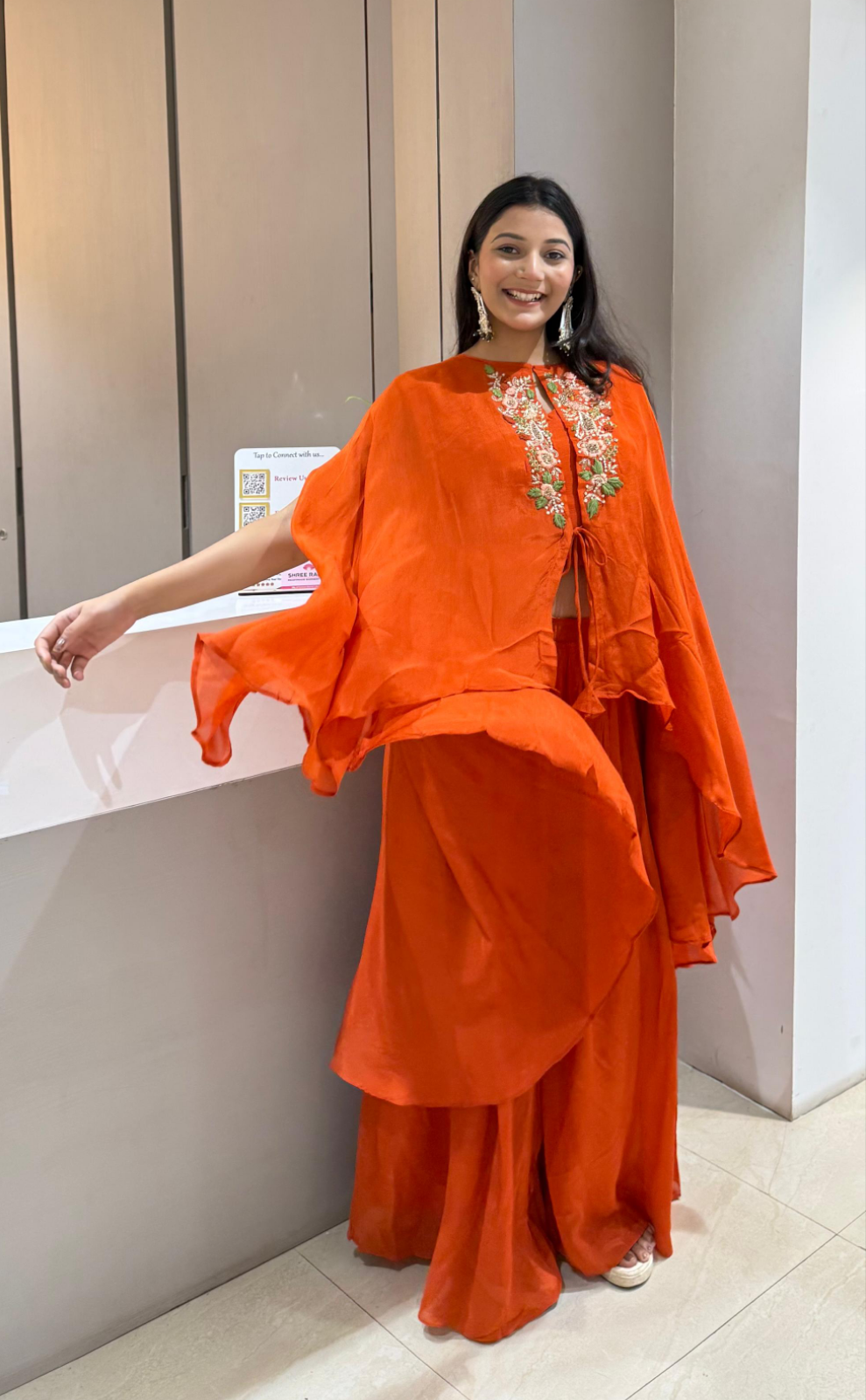 Three-piece indowestern