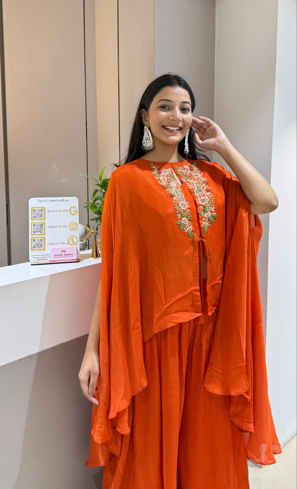 Three-piece indowestern