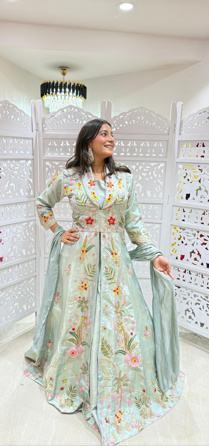 Lehenga Sequence jardoshi katthdana