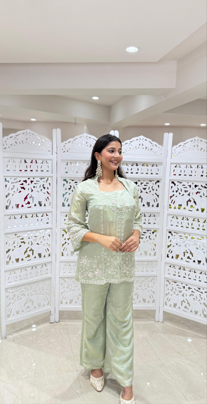 Three piece indowestern