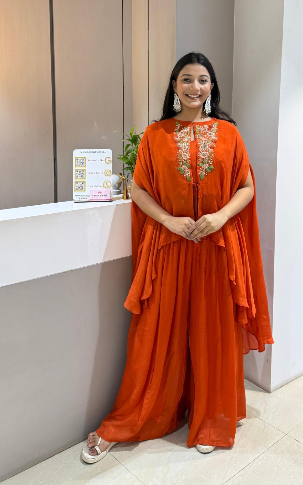 Three-piece indowestern