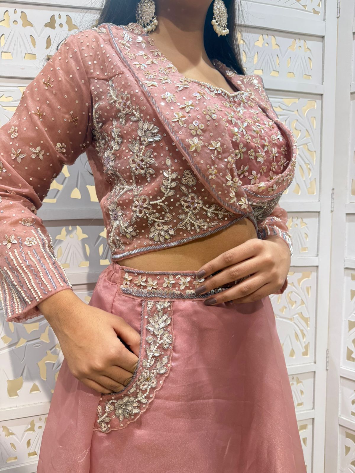 Crop Top Skirt