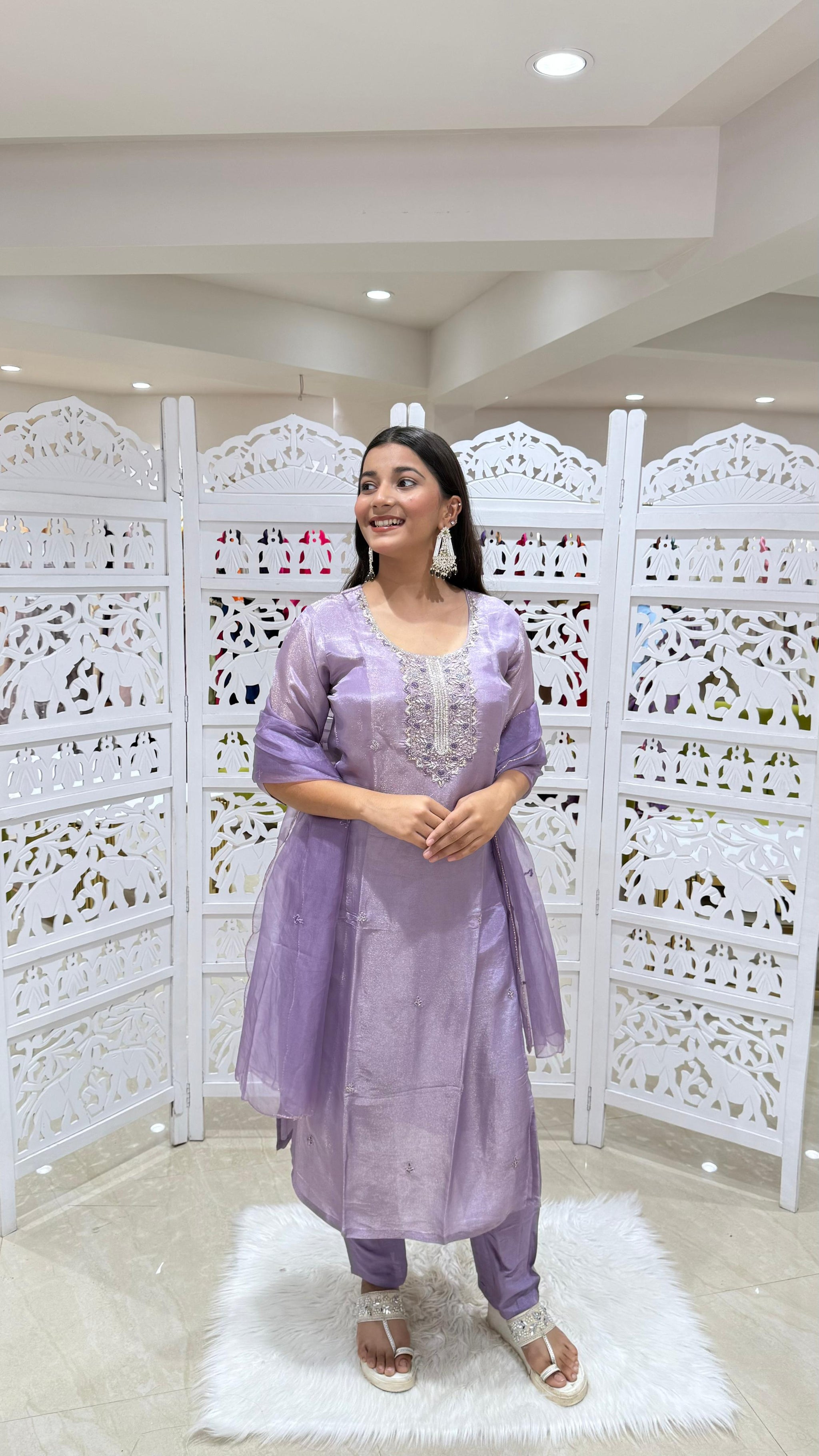 Kurti pant with dupatta