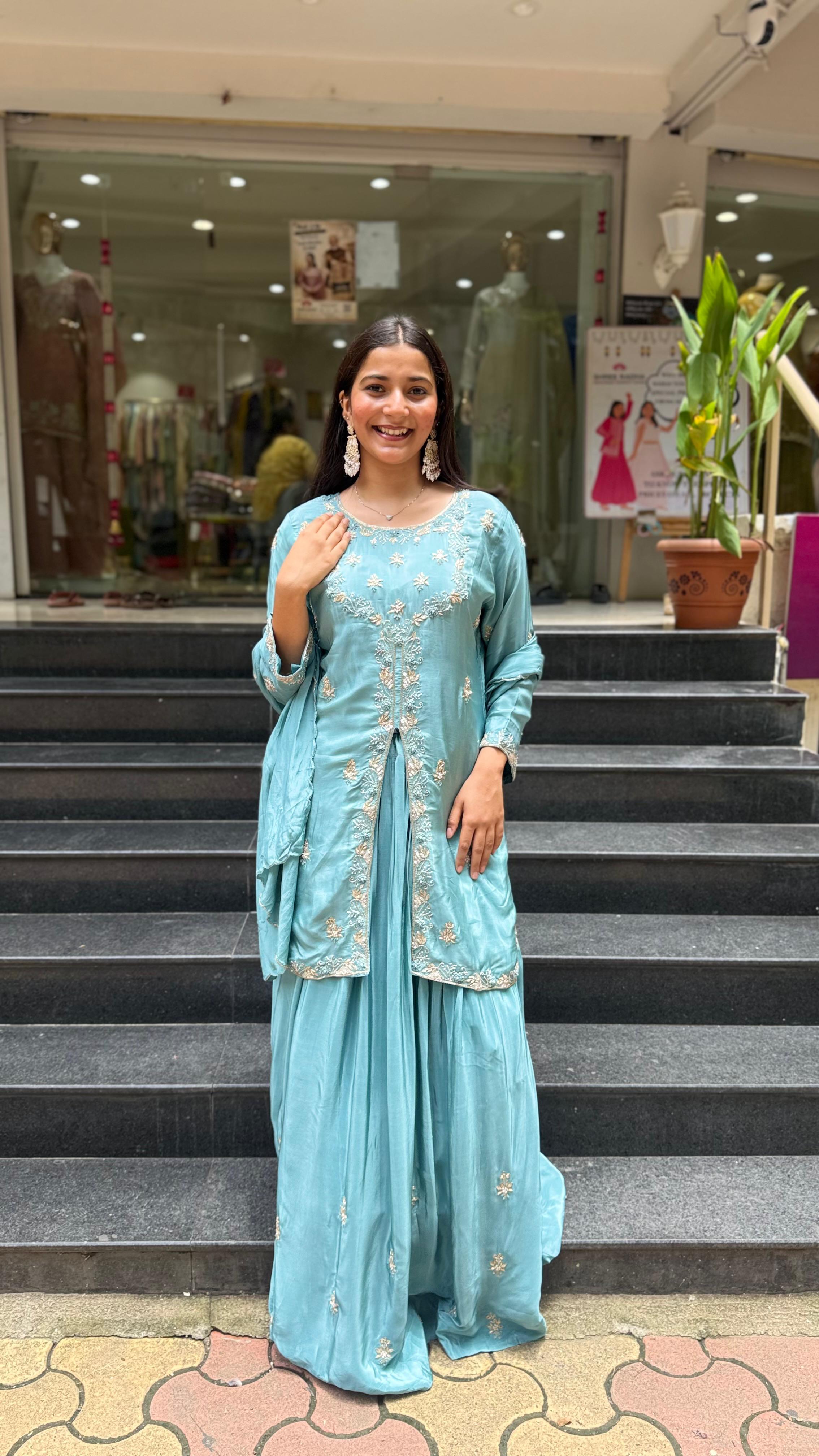 Kurti skirt duppata