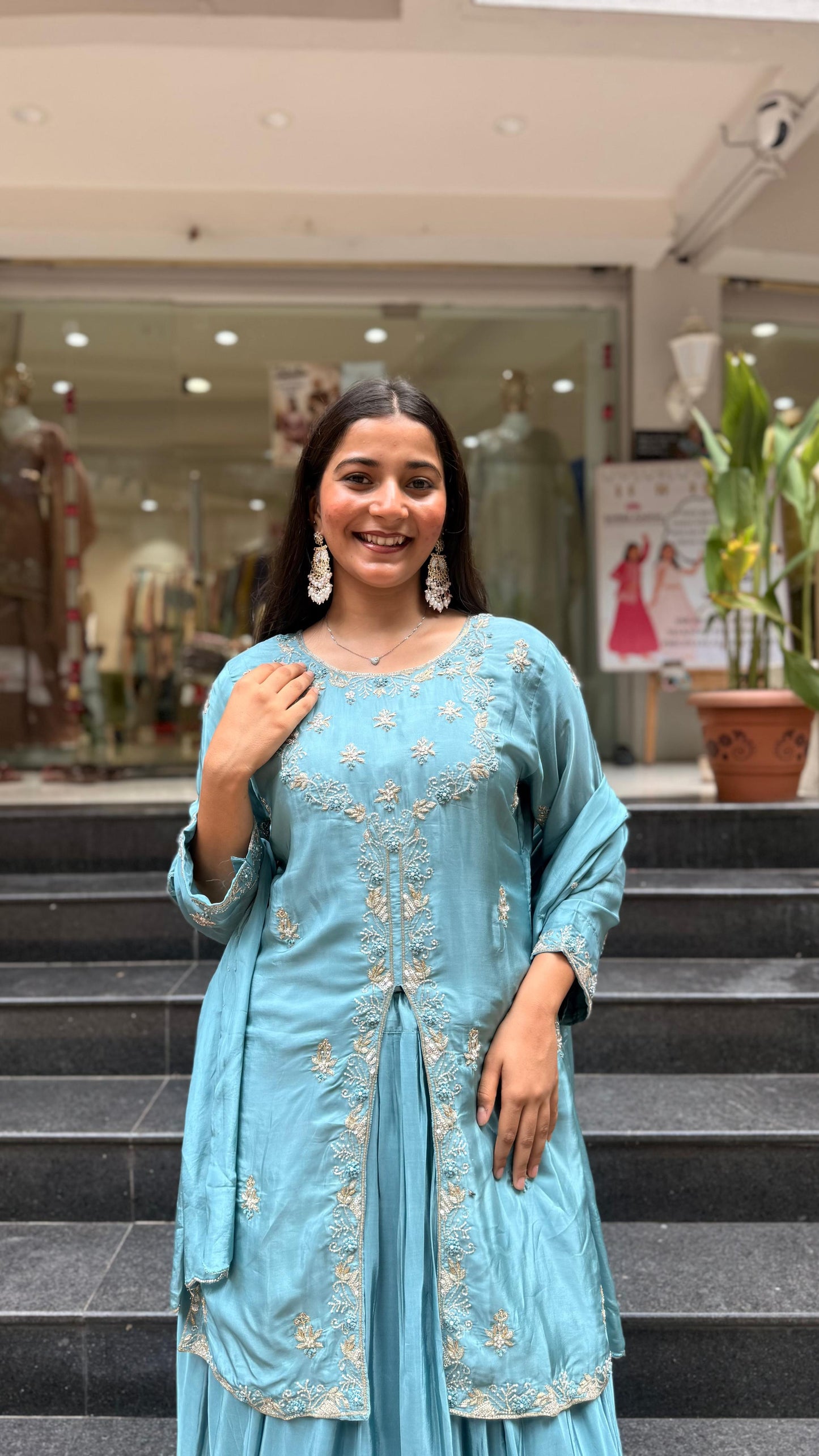 Kurti skirt duppata