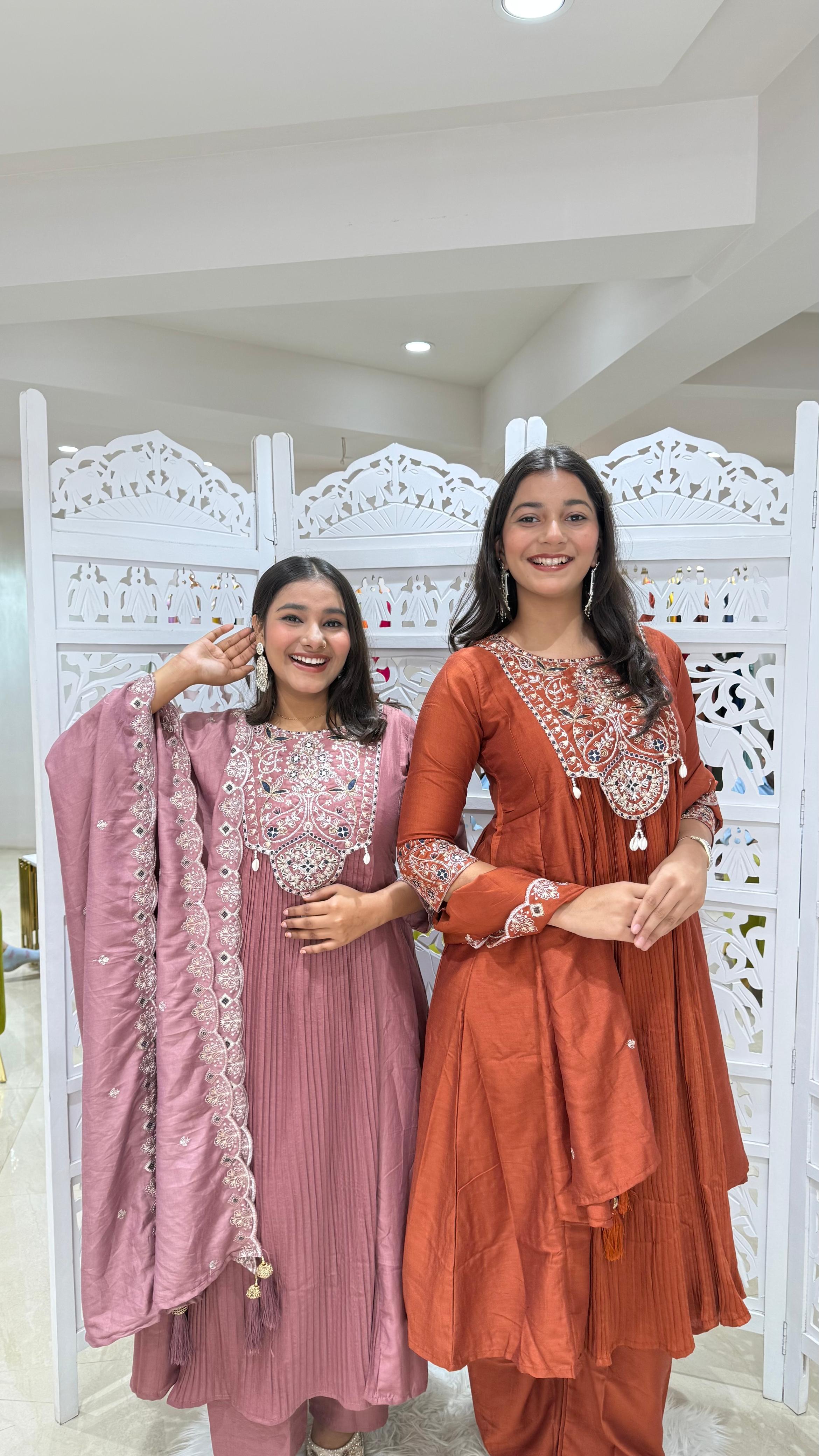 Kurti pant with dupatta