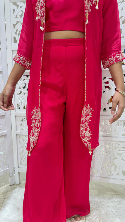 Three piece indowestern
