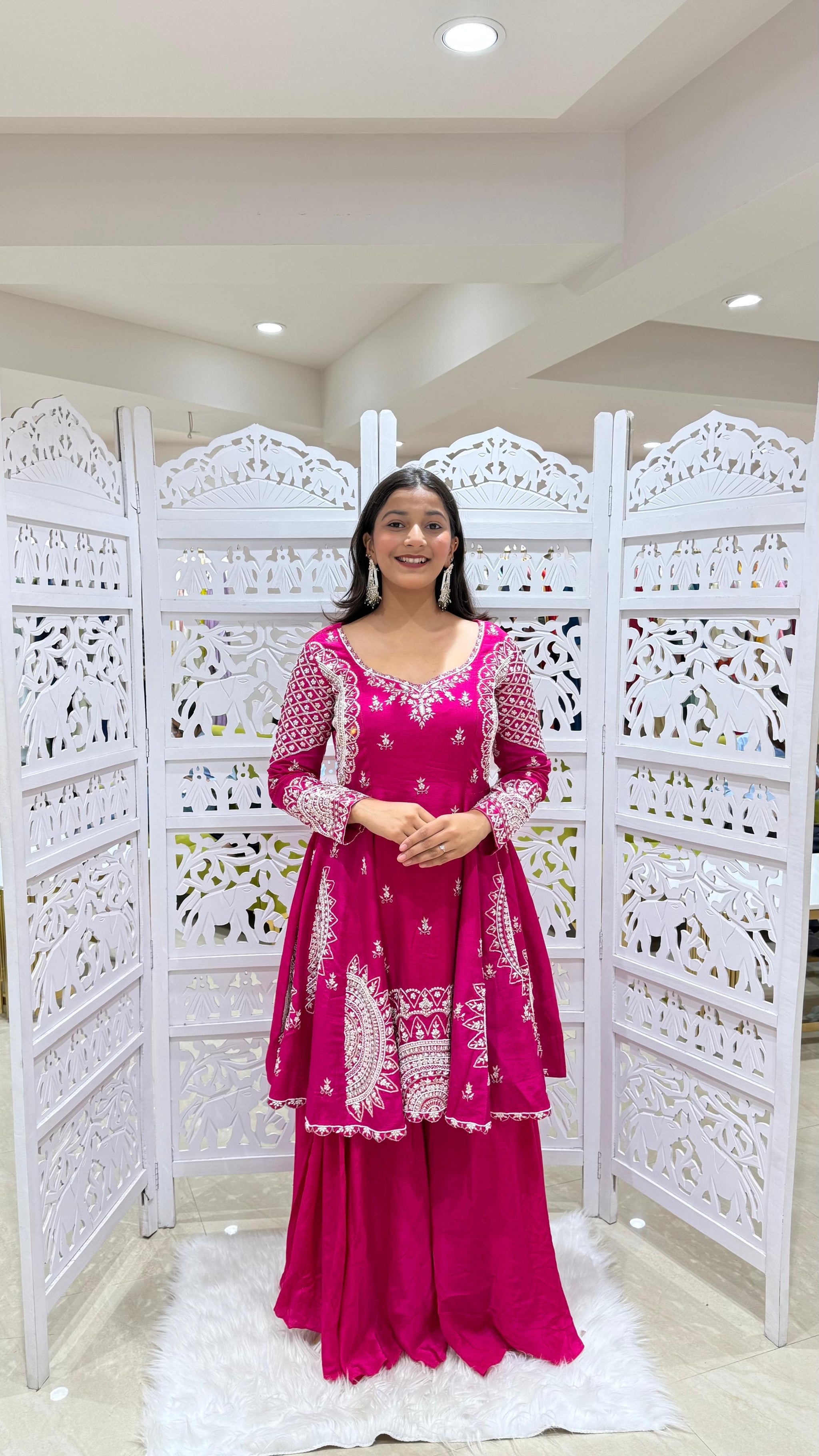 Two piece indowestern