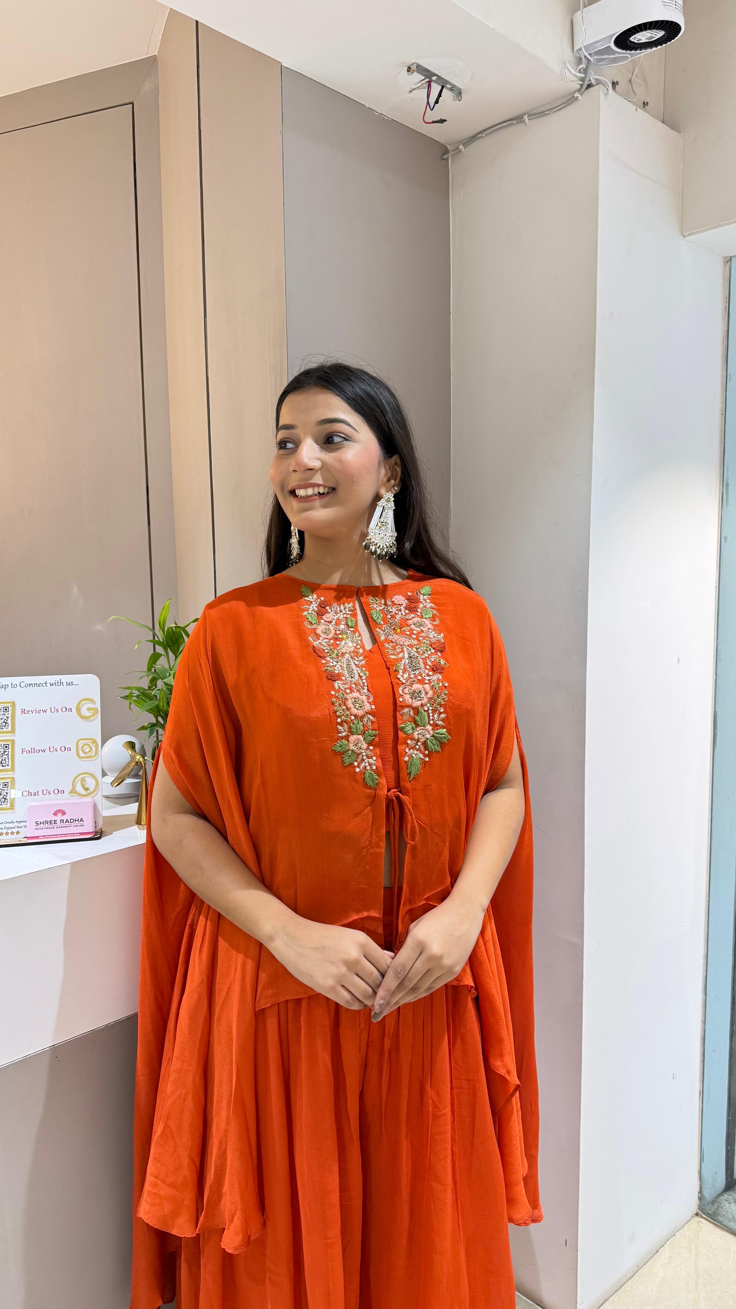 Three-piece indowestern