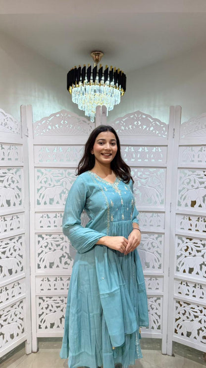 Kurti pant with dupatta