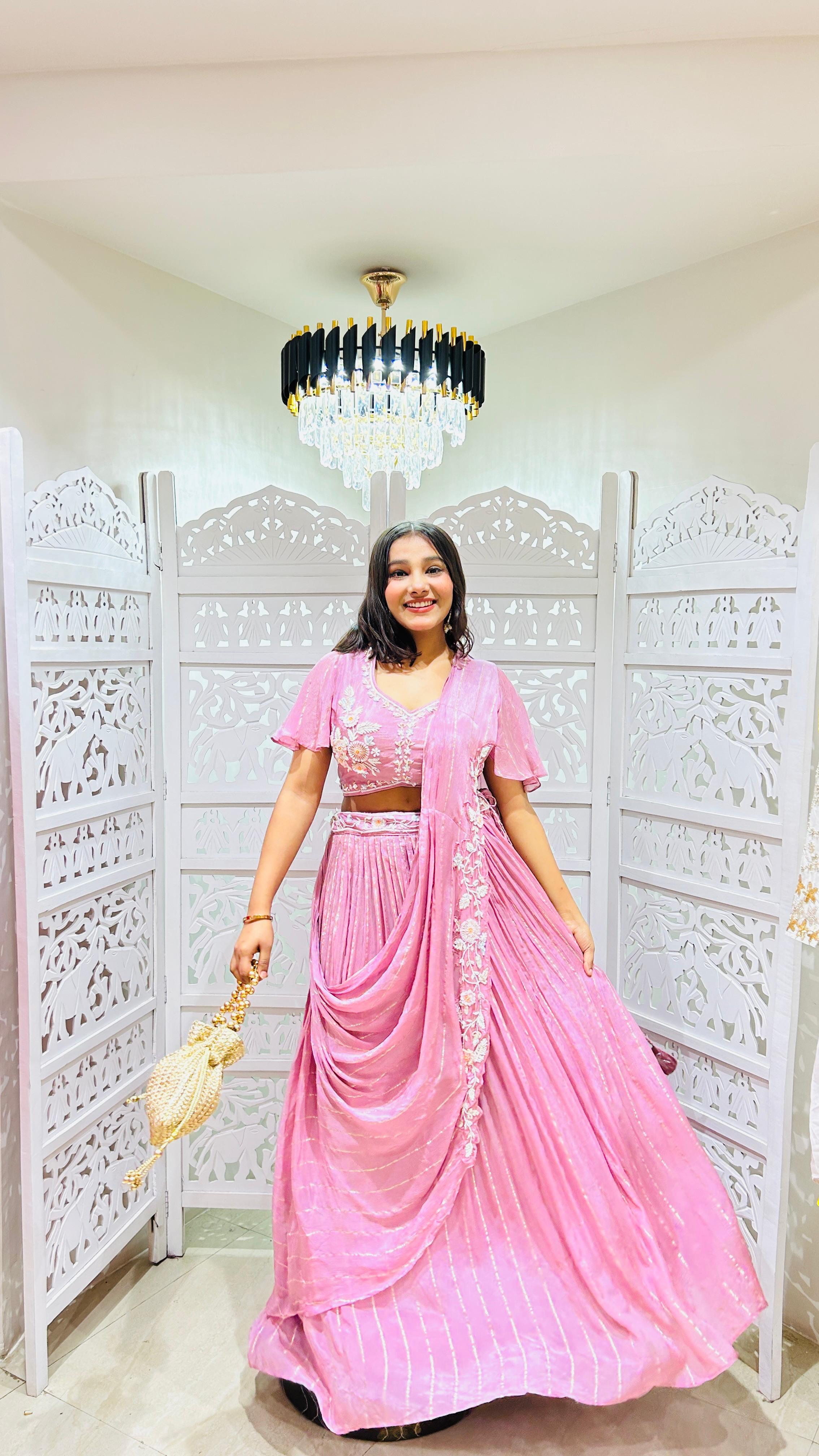 Lehenga Motiwork kathdaana Sequence