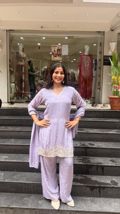 Kurti plazo with duppata