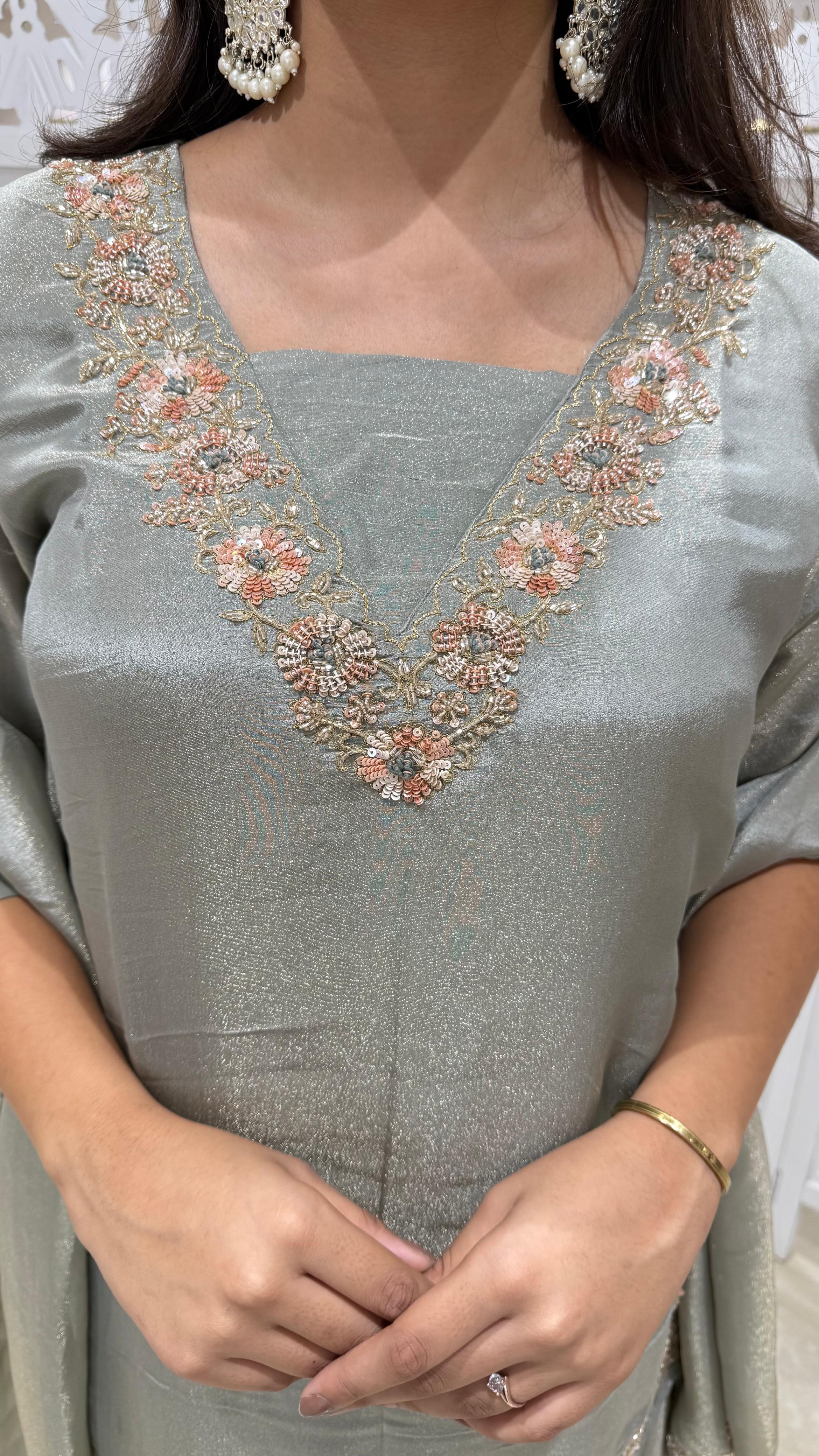 Kurti skirt with dupatta
