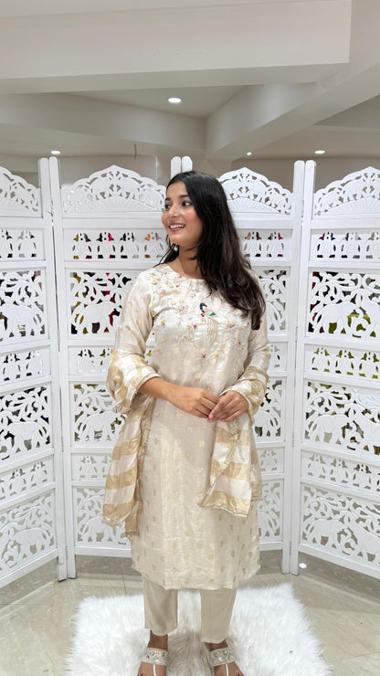 Kurti pant with dupatta
