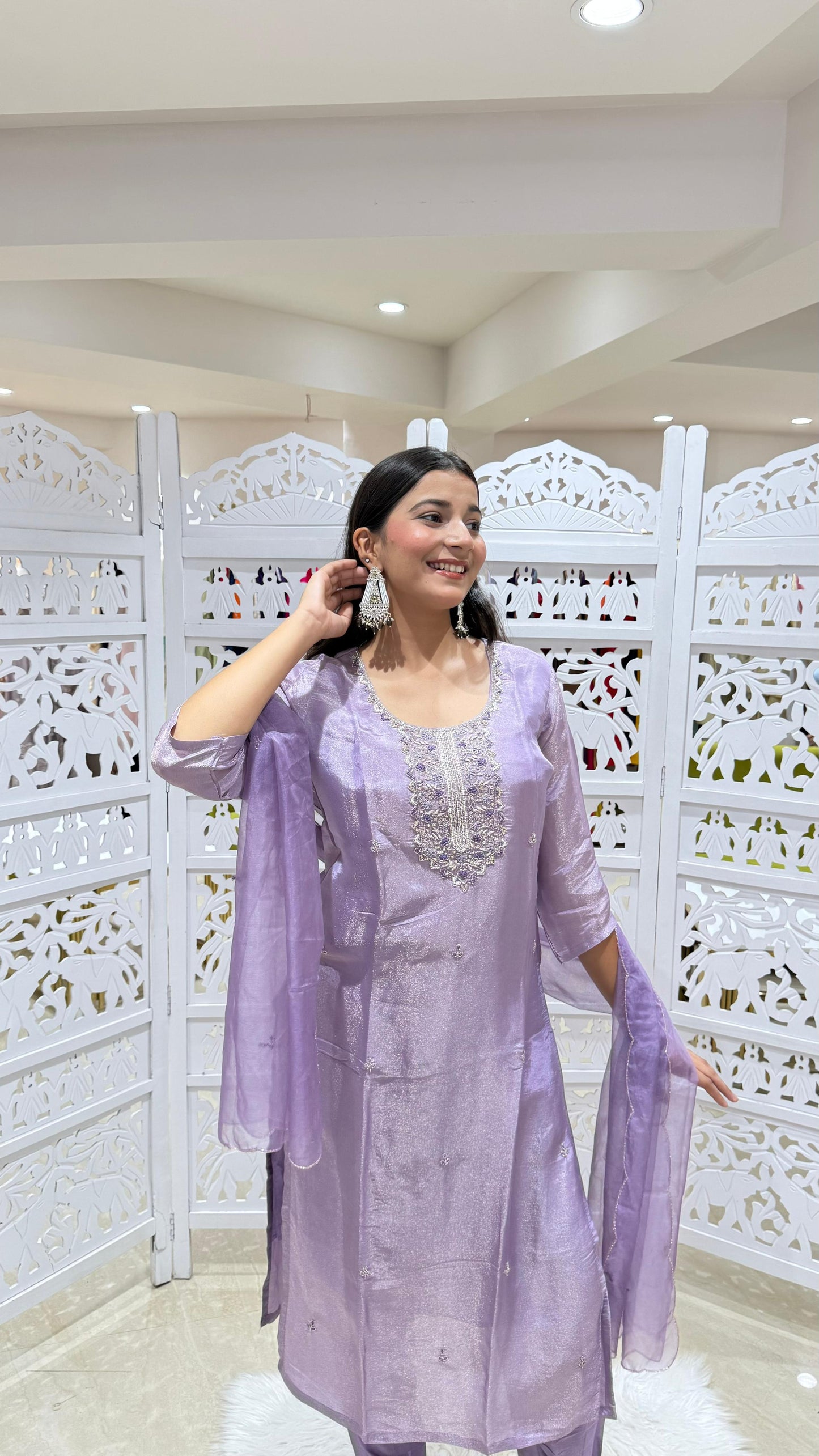 Kurti pant with dupatta