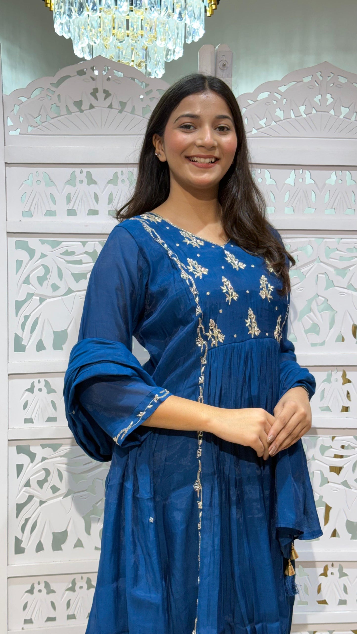 Kurti pant with dupatta