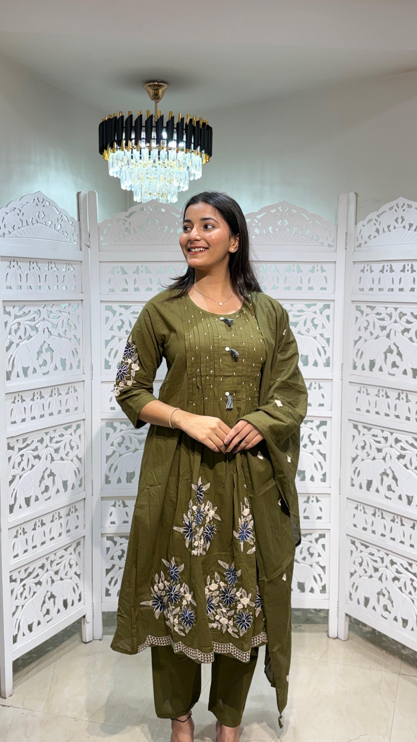 Kurti pant Duppata