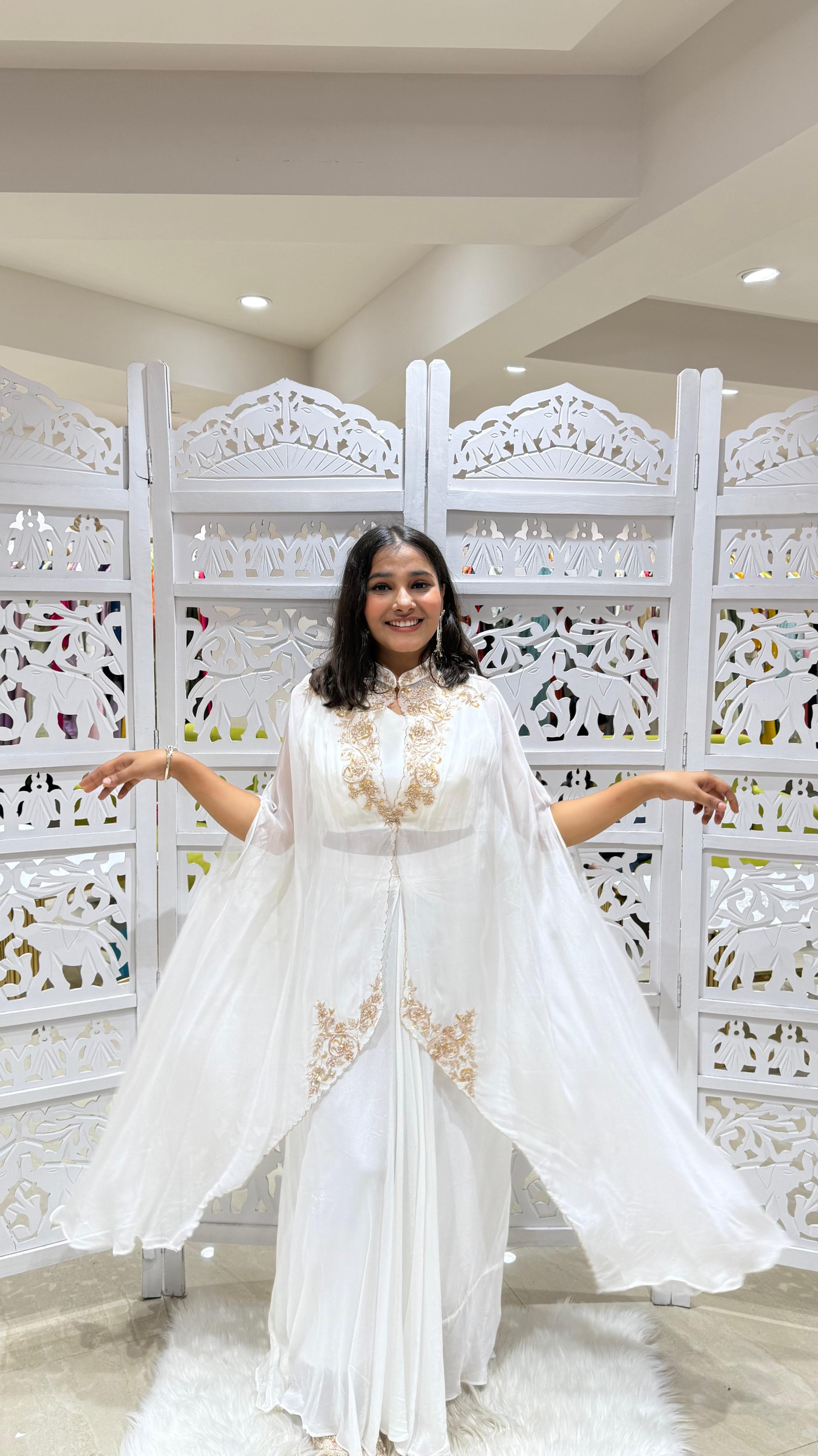 Three piece indowestern