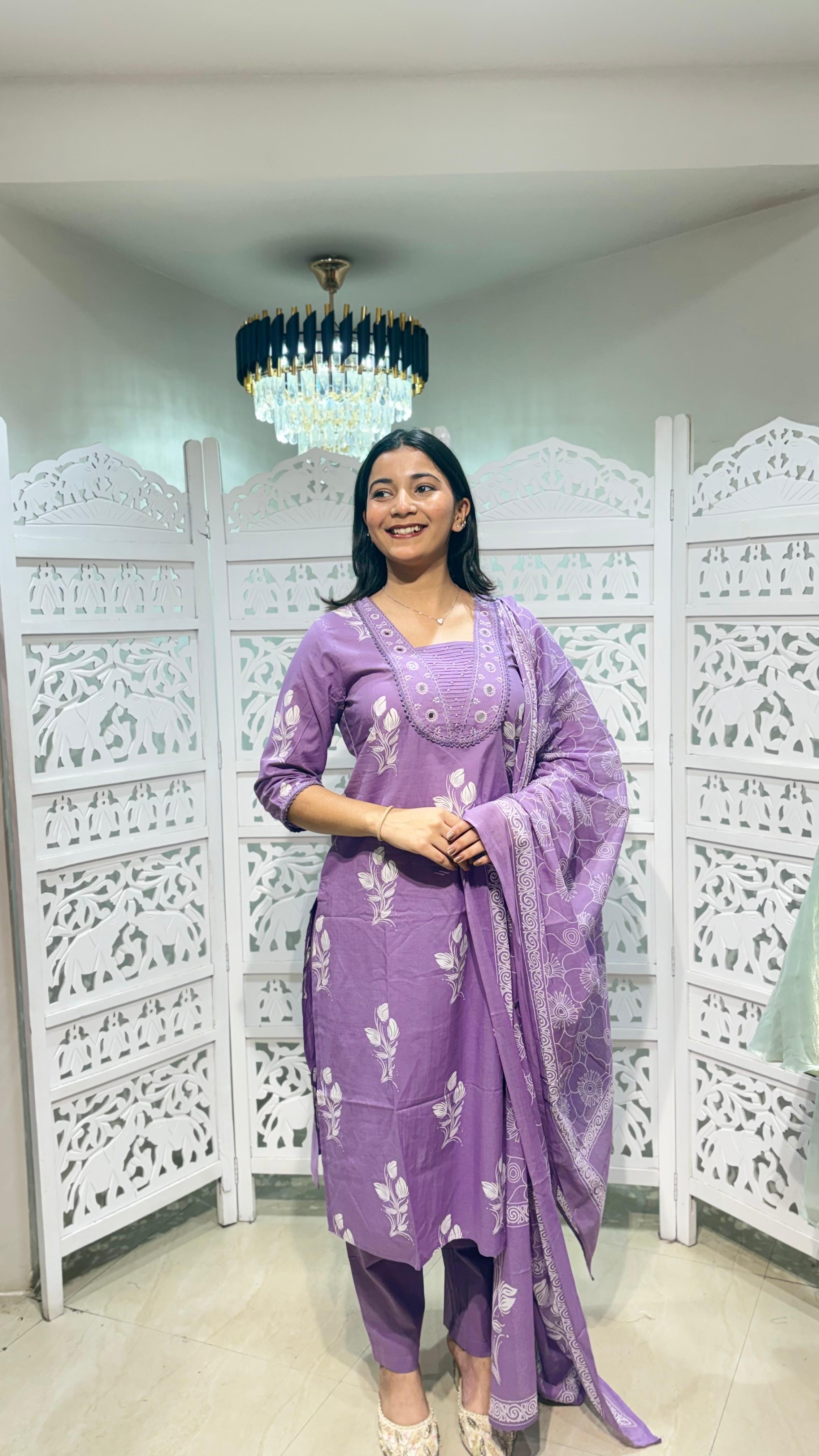Kurti pant Duppata