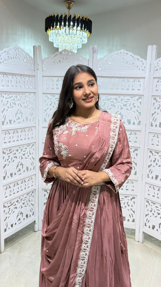 Crop top lehenga with duppata