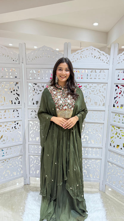 Crop top skirt Kathdaana jardoshi