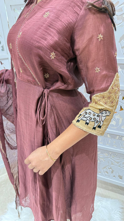 Kurti pant with dupatta