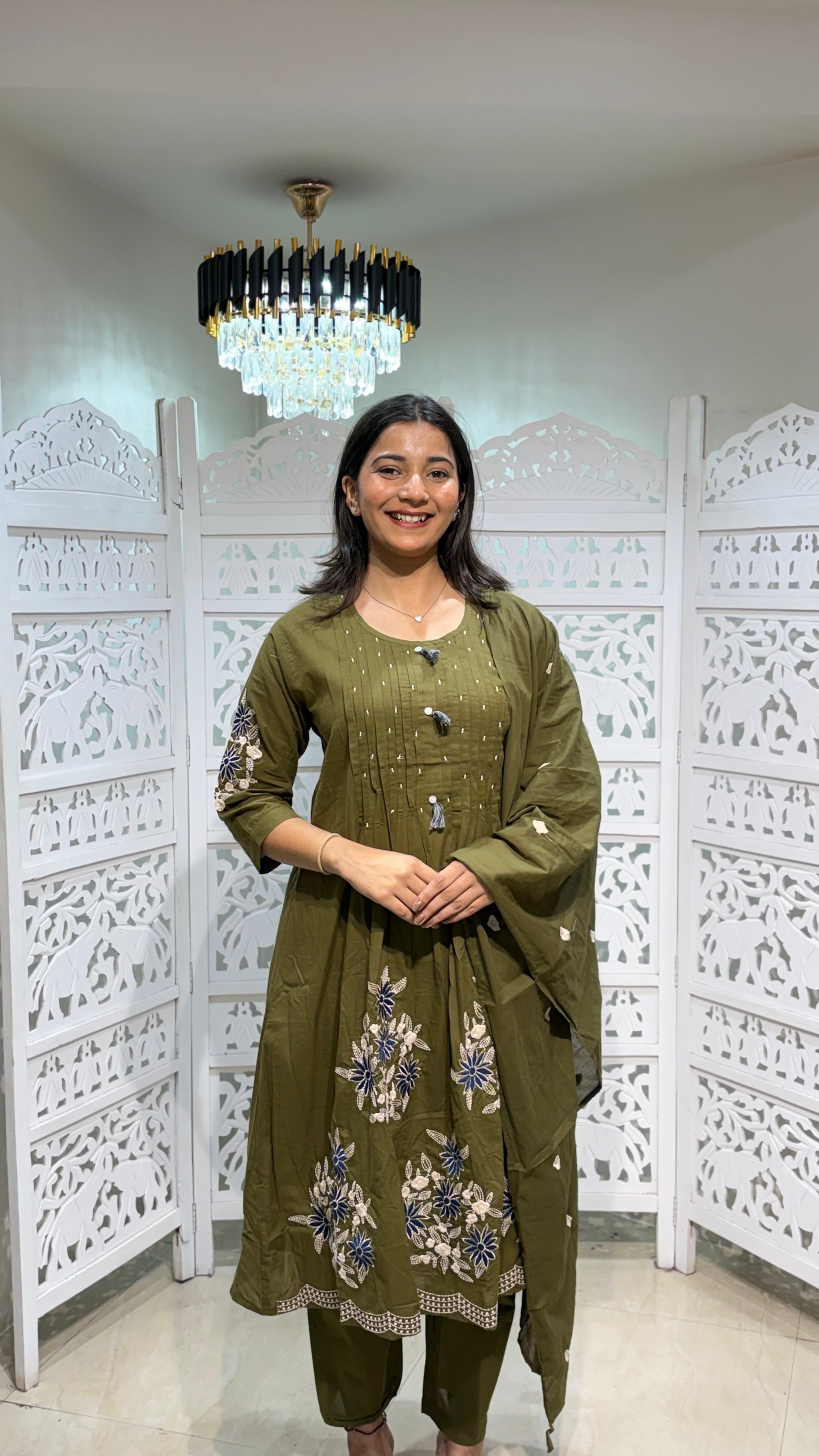 Kurti pant Duppata