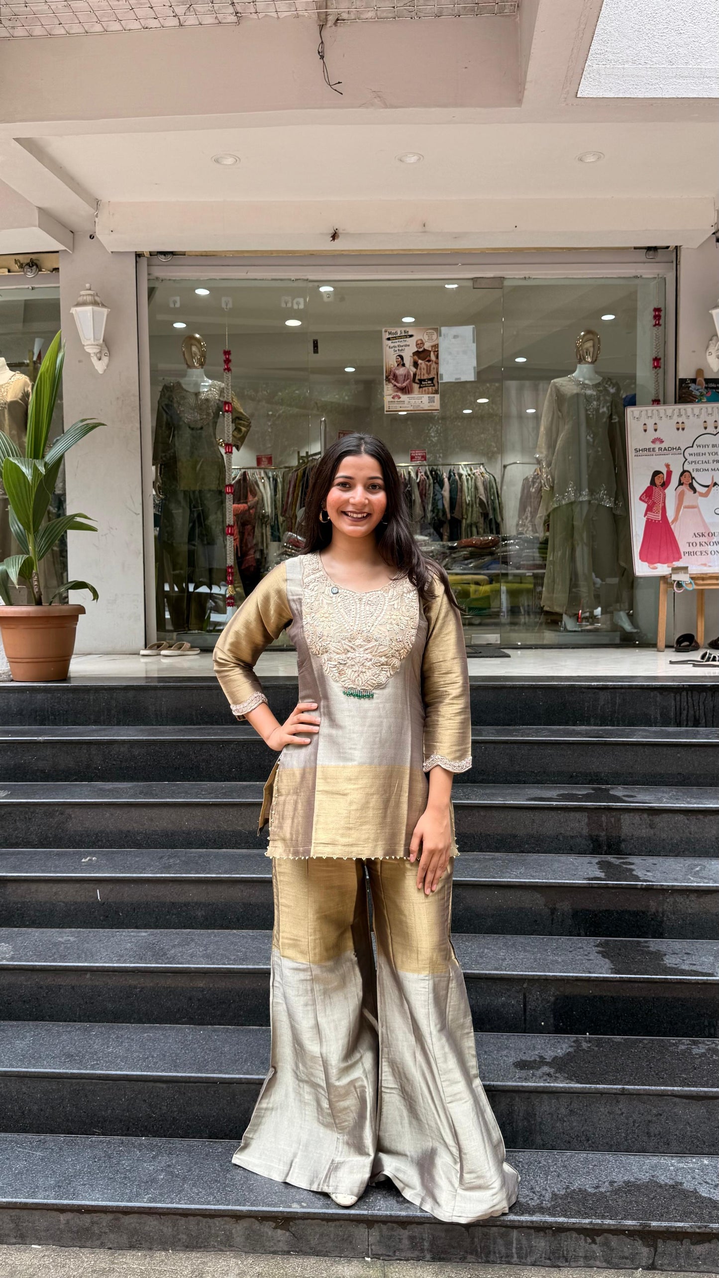 Kurti plazo duppata