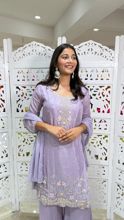 Kurti plazo with dupatta