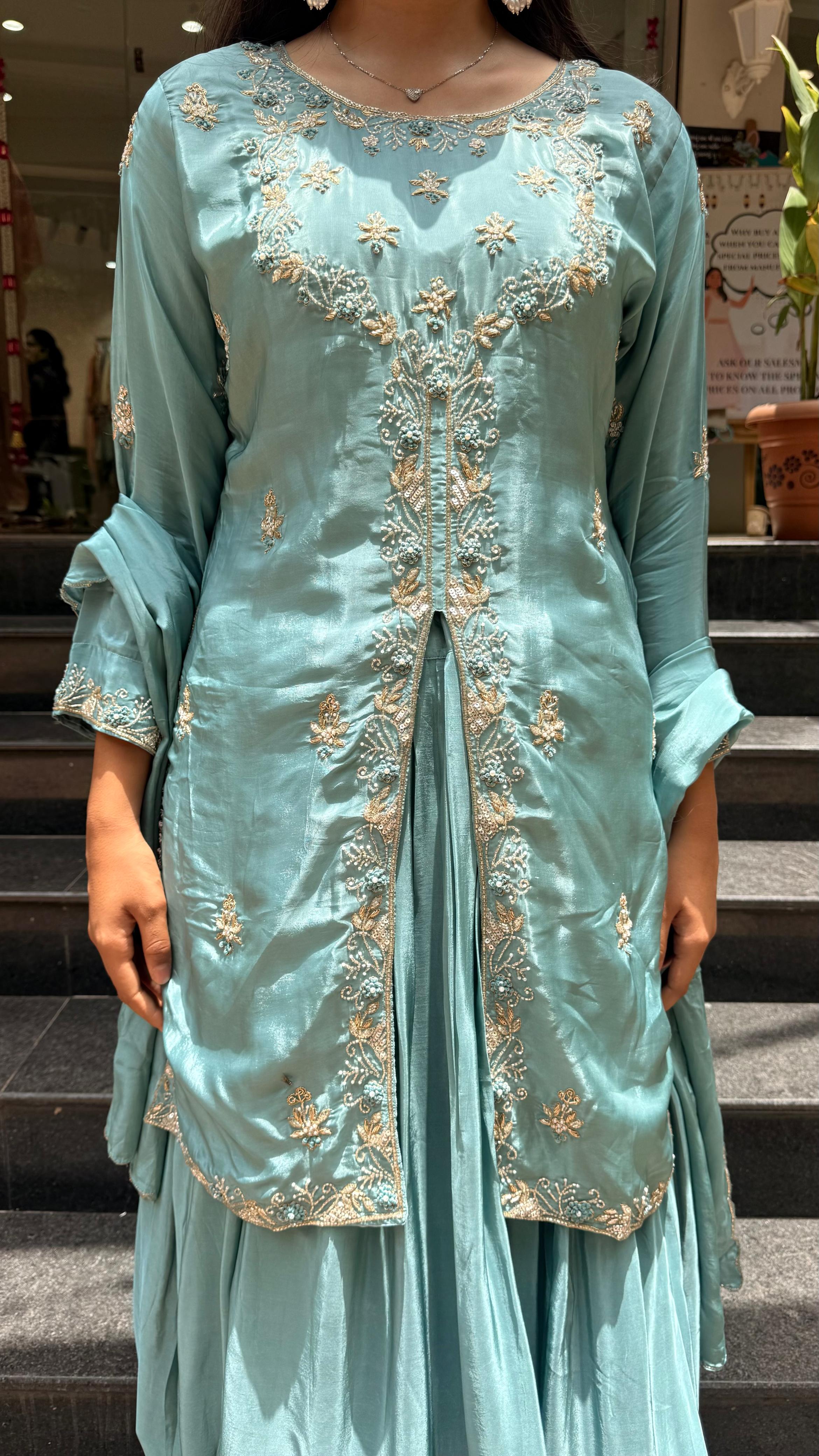 Kurti skirt duppata