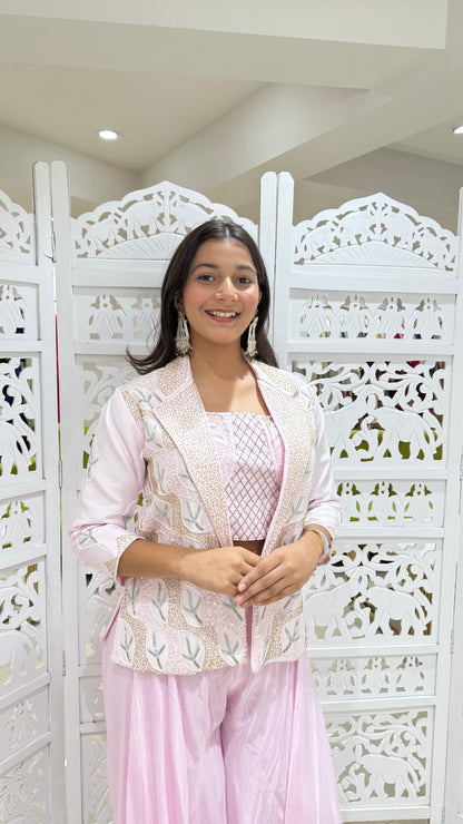 Three piece indowestern