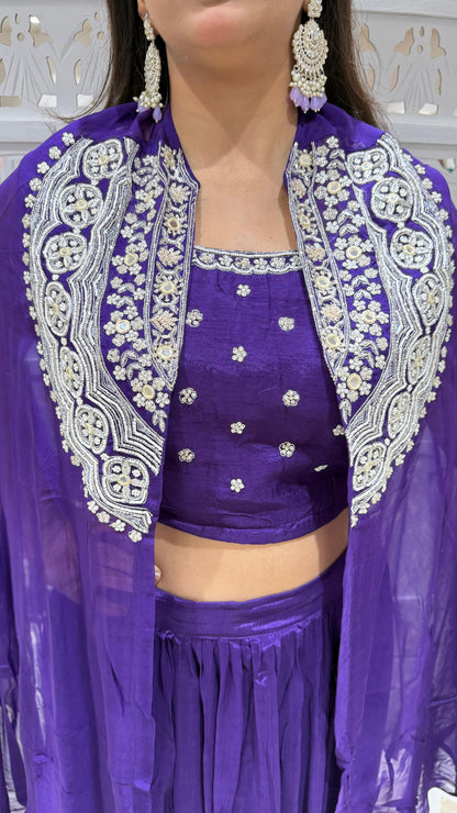 Three piece indowestern