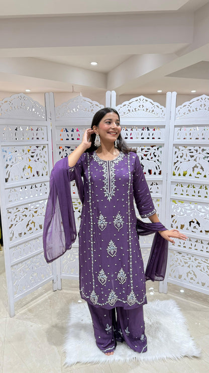 Kurti plazo with Duppata