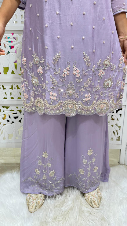Kurti plazo with dupatta