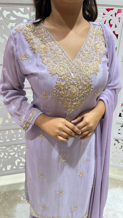 Kurti plazo with dupatta