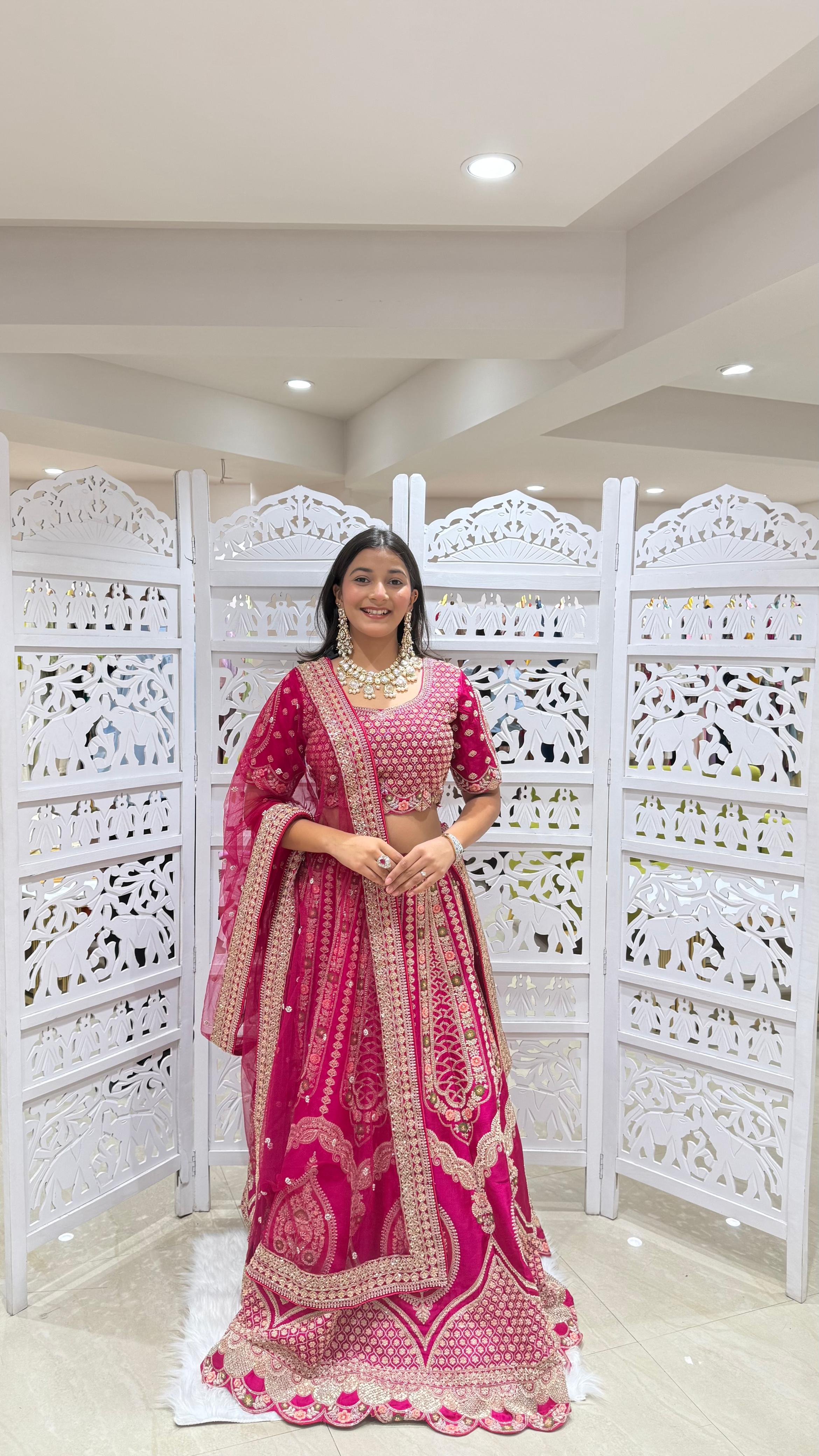 Lehenga jardoshi Sequence